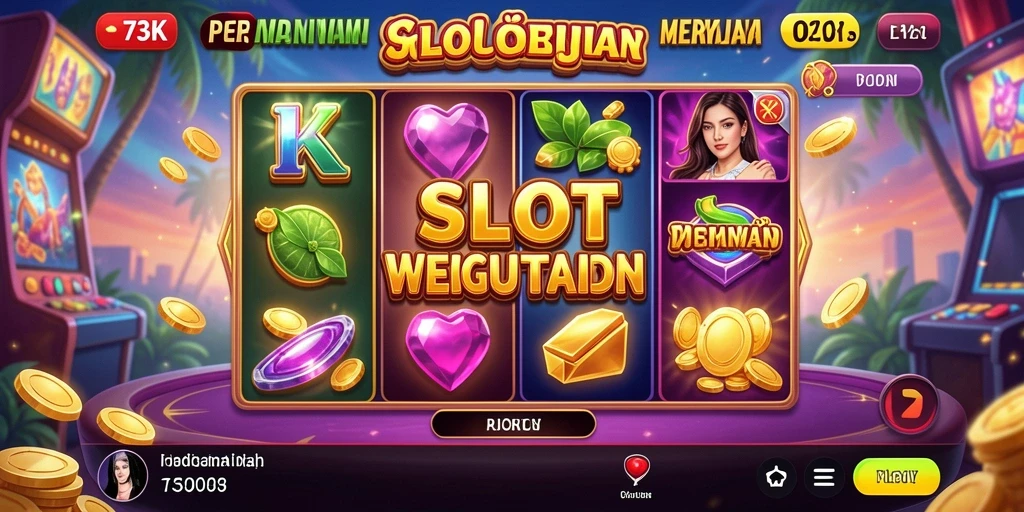 Tampilan gameplay seru dari permainan slot 73K.