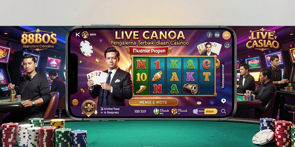 Gameplay seru di Live Casino 88BOS dengan dealer langsung.