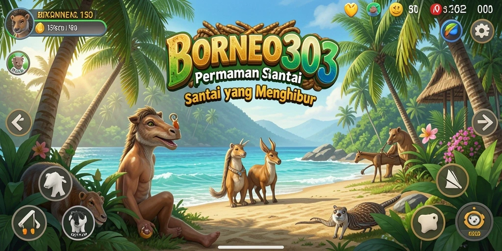 Screenshot gameplay dari BORNEO303 yang menunjukkan keseruan dan tantangan.