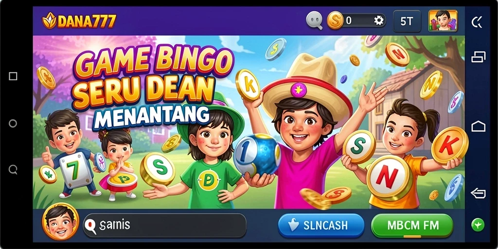 Gameplay menarik dari DANA777 dengan berbagai mode Bingo.