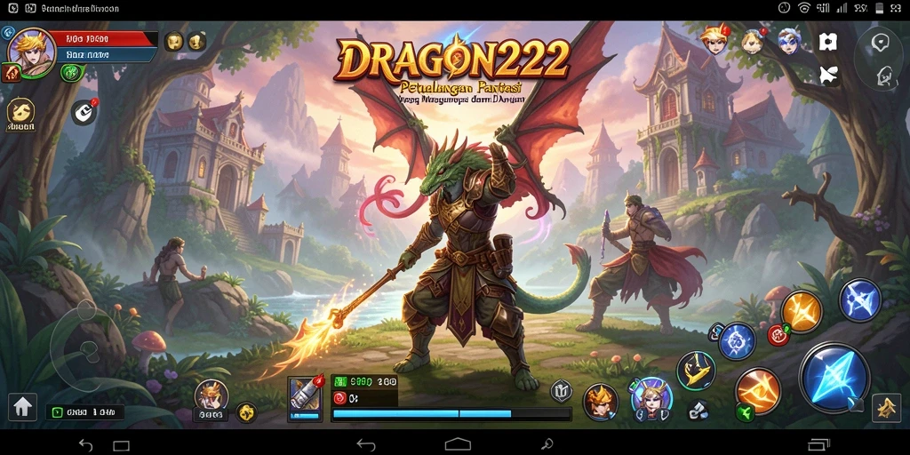 Tampilan gameplay menakjubkan DRAGON222 dengan karakter Anime yang dinamis.