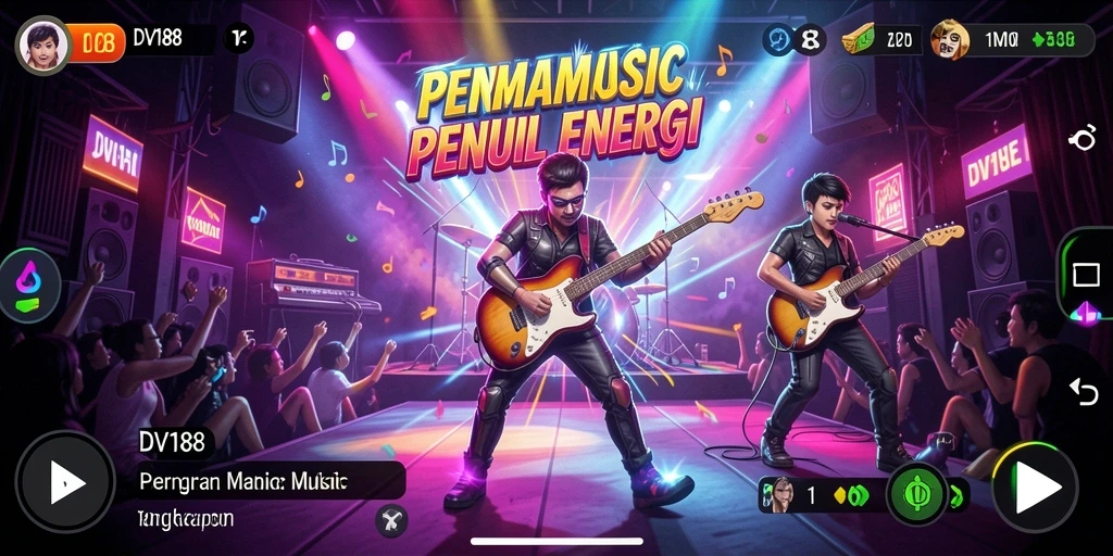 Tampilan gameplay dari DV188 yang menantang dan menyenangkan.