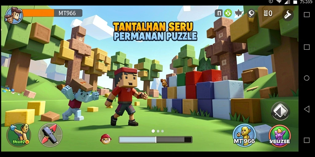 Tangkapan layar permainan <strong>MT966</strong> yang menunjukkan gameplay teka-teki yang menarik.