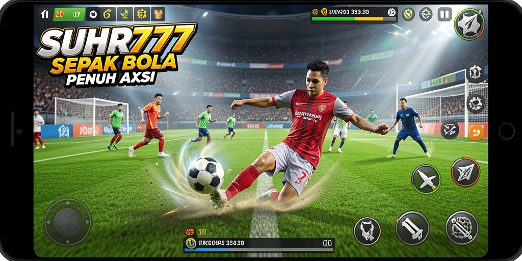 Tampilan gameplay SUHU777 yang seru dan realistis di lapangan.