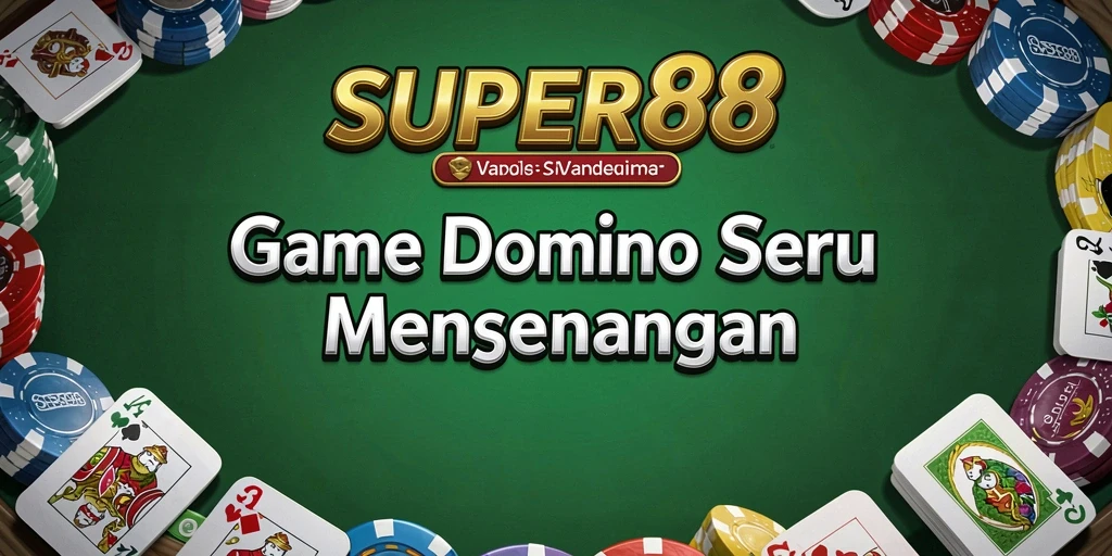 Tampilan gameplay seru dari game Domino SUPER88.